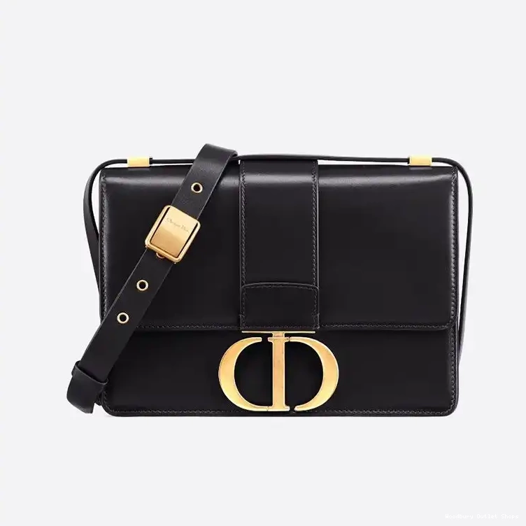 Dior Bag Black Calfskin Box Montaigne 30 0425 Hot Sale